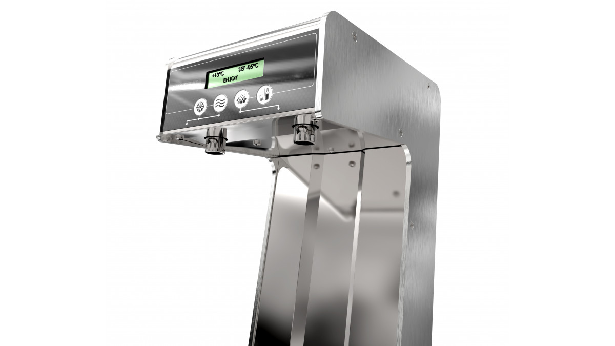 Cosmetal Niagara UnderBench Sparkling Water Cooler by Merquip EBOSS