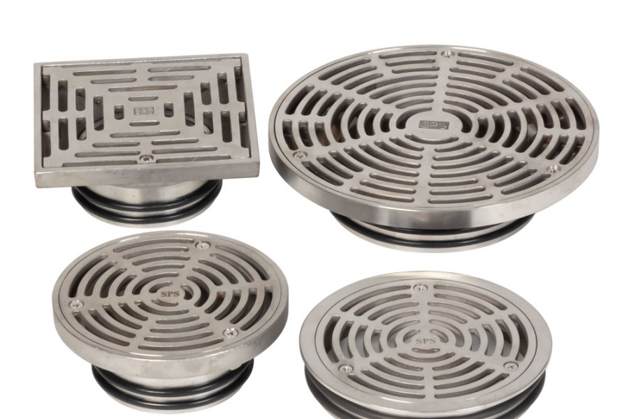 SPS Push-in Floor Drains