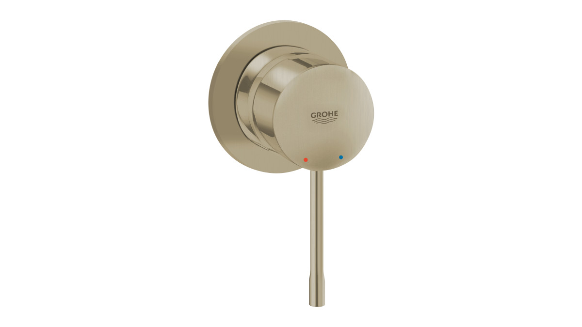 1001751 Shower Mixer Brushed Nickel