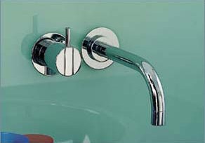 Vola Wall Mounted Basin Mixer