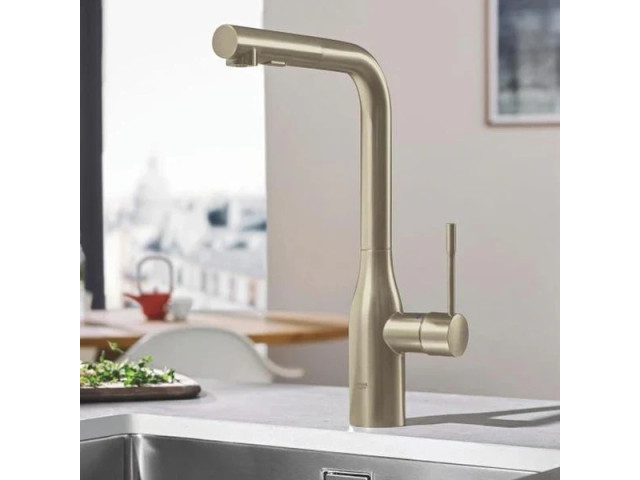 GROHE Essence Gooseneck Kitchen Mixer