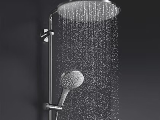 GROHE Rainshower SmartActive Twin Rail Shower