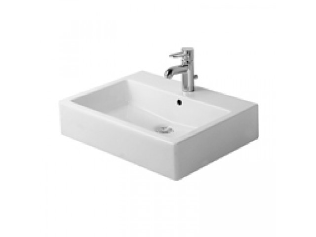 Vero Vessel Basin with Back Plane Glazed (600mm)