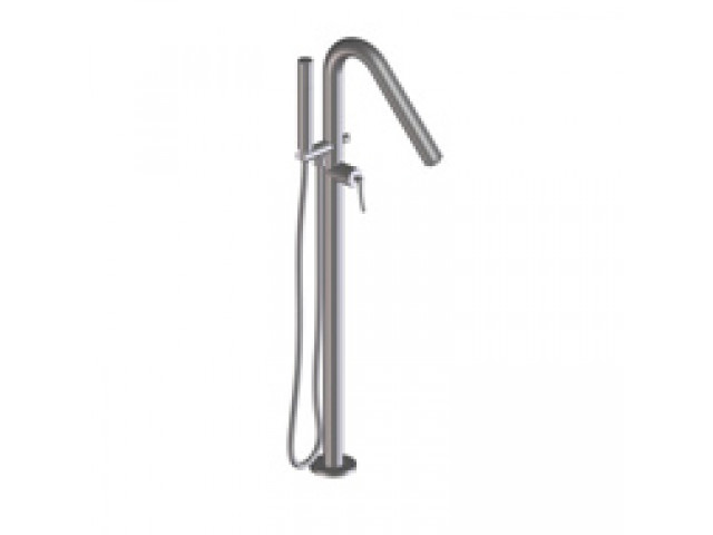 Floor Bath Spouts Floor-Mounted Bath Spout With Mixer and Handshower