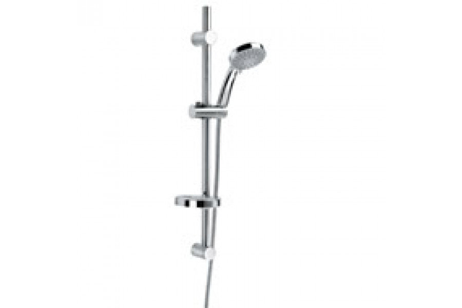 Showers Slide Set With Rectangular Handspray by Metrix EBOSS