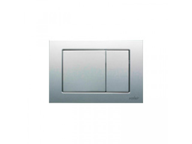 Push-Plate Tropea3 Satin Metal Push Panel