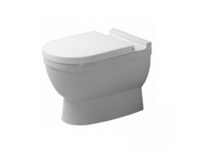Starck 3 Back to Wall Toilet for Inwall Cistern