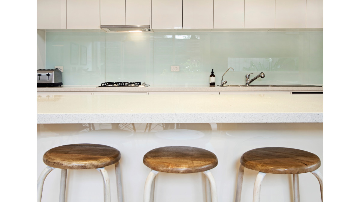metro glass colour bak splashback