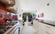 metro glass colourback splashback red flipped
