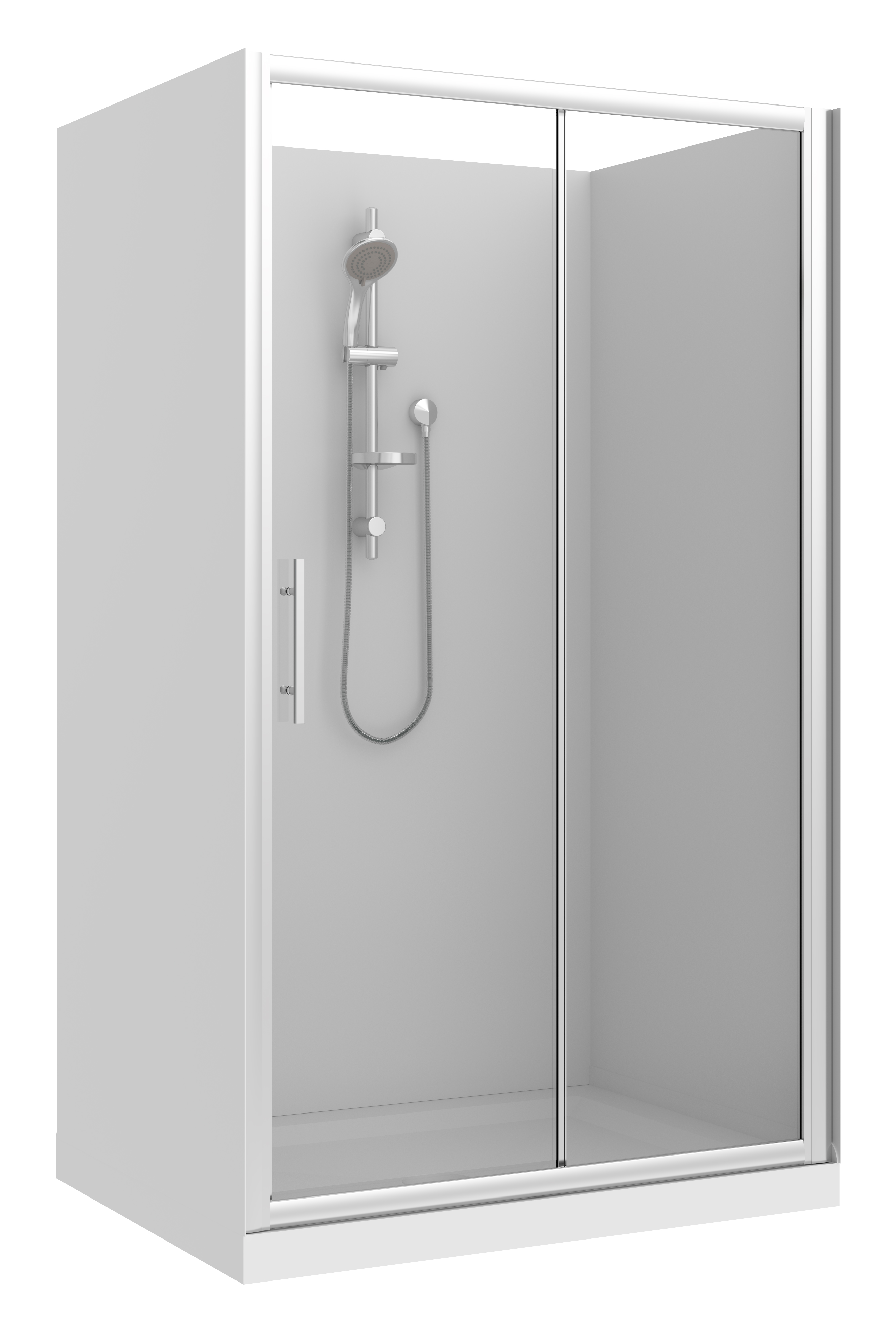 Raymor Brighton 3 Sided Flat Liner Slider Shower 1200mm By Mico 696755 1200x900 Wht Flat Wall Slider 3 Sd