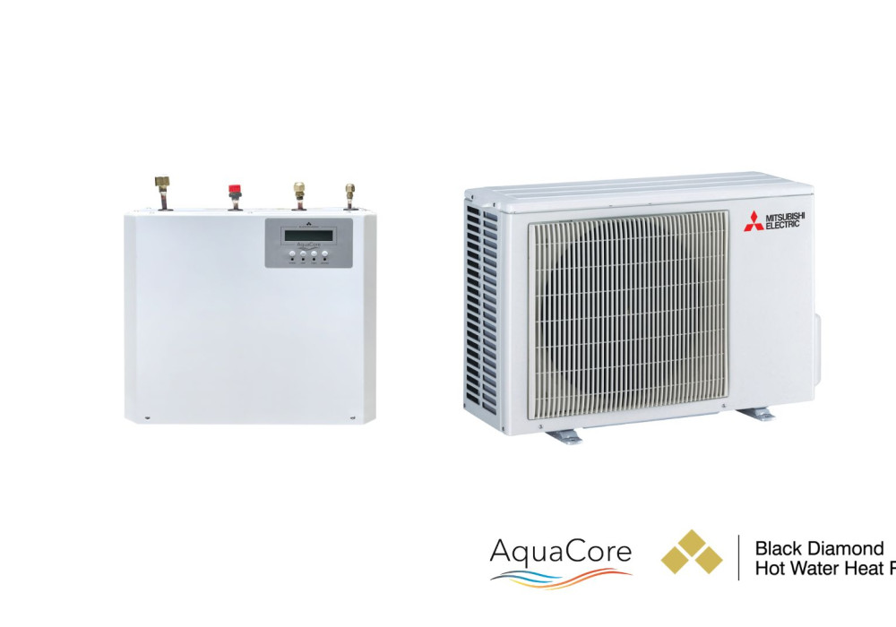 Black Diamond AquaCore Hot Water Heat Pump System for Potable Water Heating 