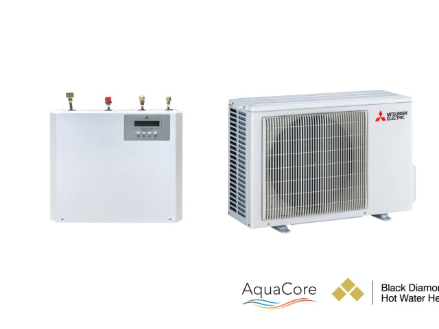Black Diamond AquaCore Hot Water Heat Pump System for Potable Water Heating 