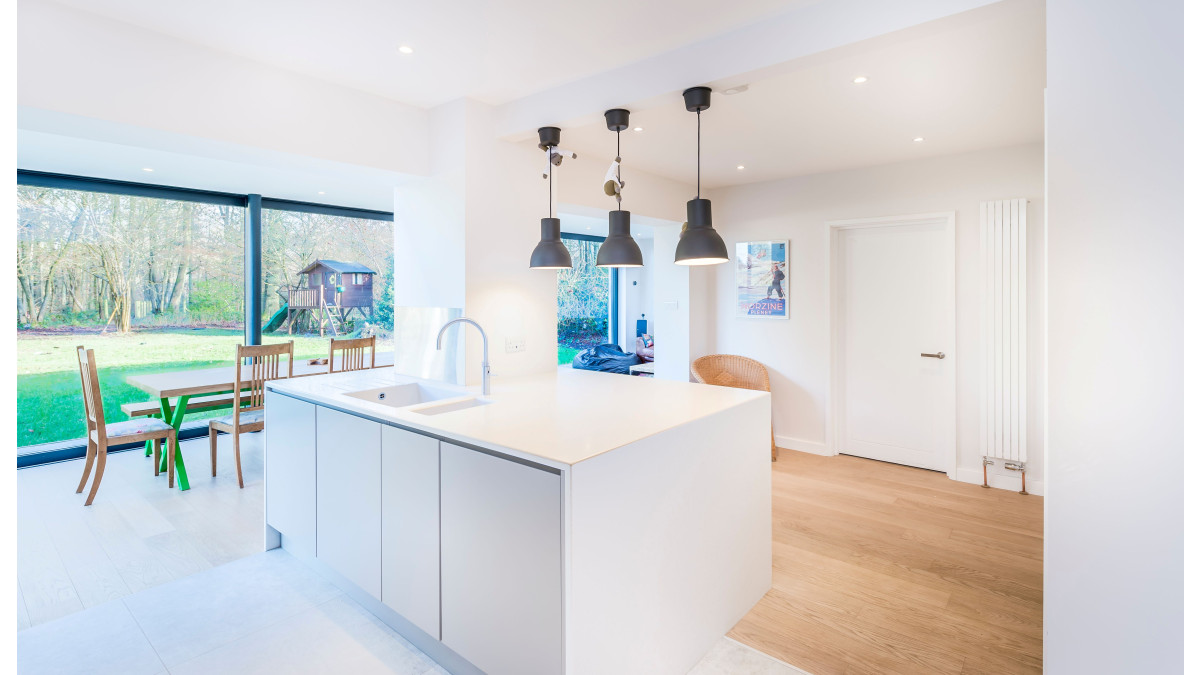 OpenPlan KitchenRadiatorUnderfloor