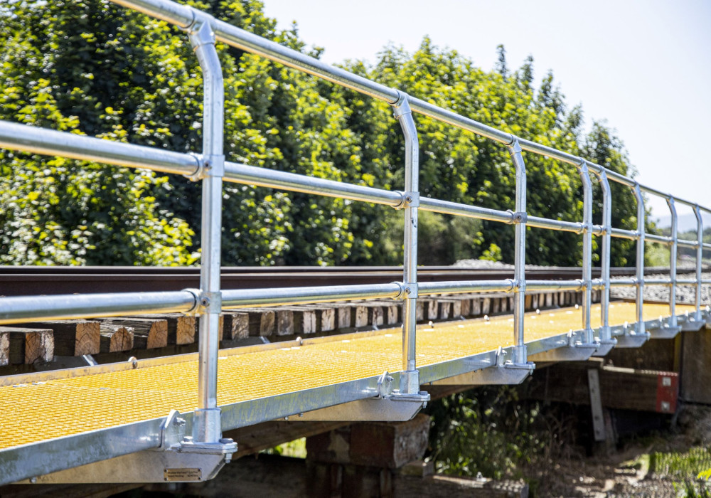 KlipTread — Clip-On Walkway & Handrail System