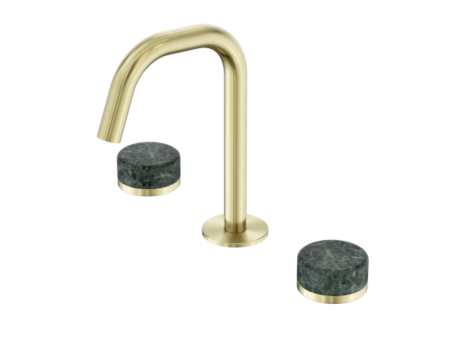 Serenity Basin Set Edge Spout With Verde Alpi Handle 