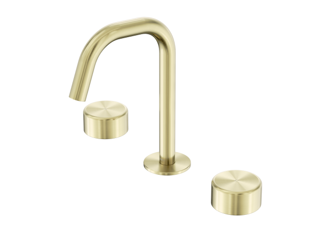 Serenity Basin Set Edge Spout With Metal Handle 