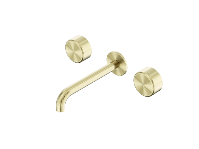 Serenity Wall Basin Set 160mm Spout With Metal Handle