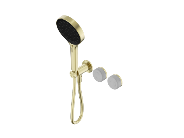 Serenity Progressive Shower System With Carrara Handle And Serenity Hand Shower 