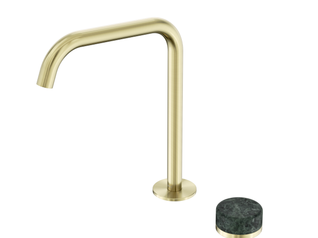 Serenity Progressive Bath/Kitchen Mixer Edge Spout With Verde Alpi