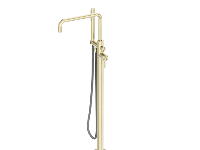 Zen SS316L Freestanding Bath Mixer With Outdoor Shower Hose