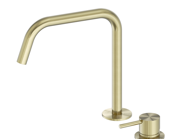 Mecca Hob Bath/Kitchen Mixer Set Edge Spout II