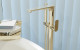 ed Bianca Freestanding Bath Mixer Brushed Gold