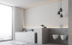 Ecco Wall Basin Mixer Matte Black