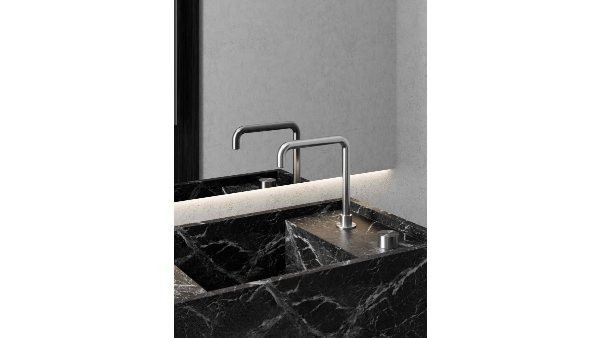 Kara Progressive Tall Basin Set Brushed Nickel