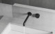 Kara Progressive Wall Basin Mixer Matte Black
