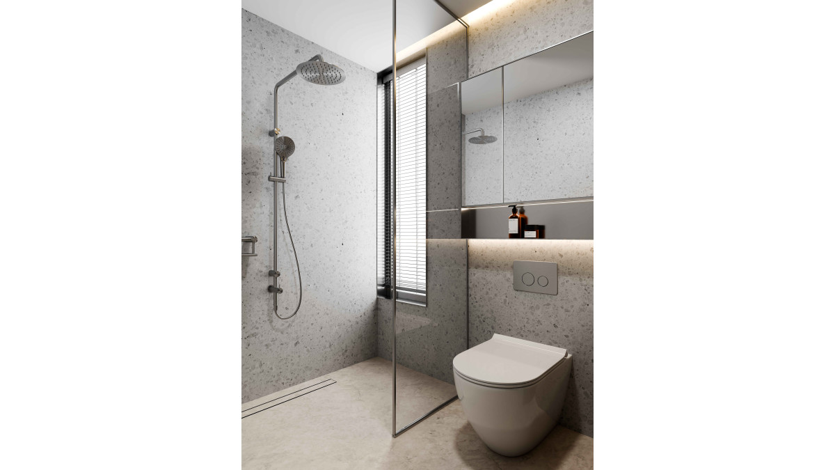 Mecca Care Shower Gun Metal