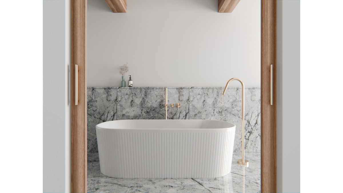 Mecca Shower System& Freestand Bath Filler BG(2)