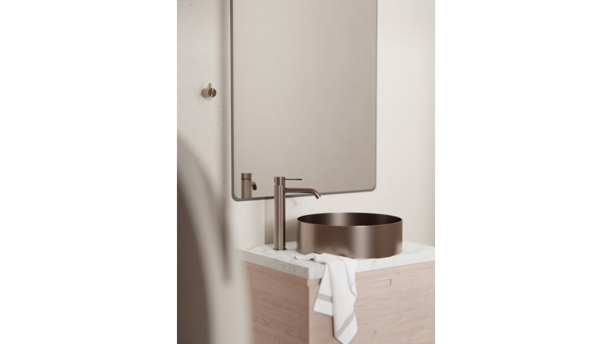 Opal Tall Basin Brushed Bronze