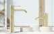 Opal Taps Brushed Gold