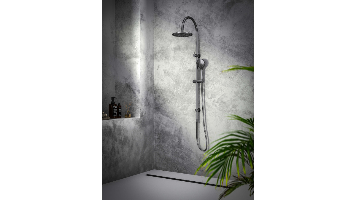 Opal Twin Shower Graphite