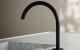 ed Serenity Arc Spout With Carrara Handle Matte Black