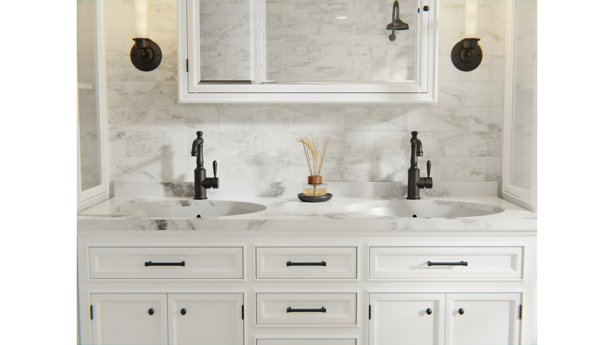 York Basin Mixer Matte Black(2)