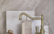 York Kitchen Mixer Aged Brass