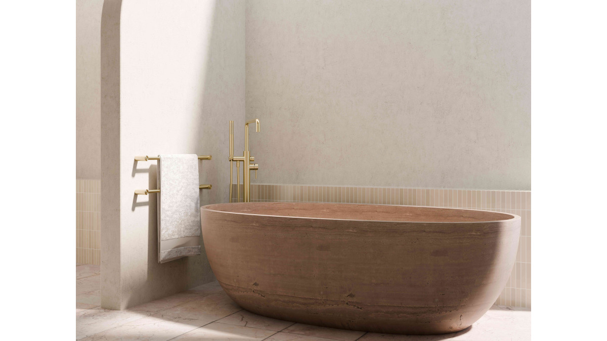 ZEN Freestanding Brushed Gold(1)