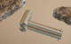 ZEN Toilet Roll Holder Brushed Gold