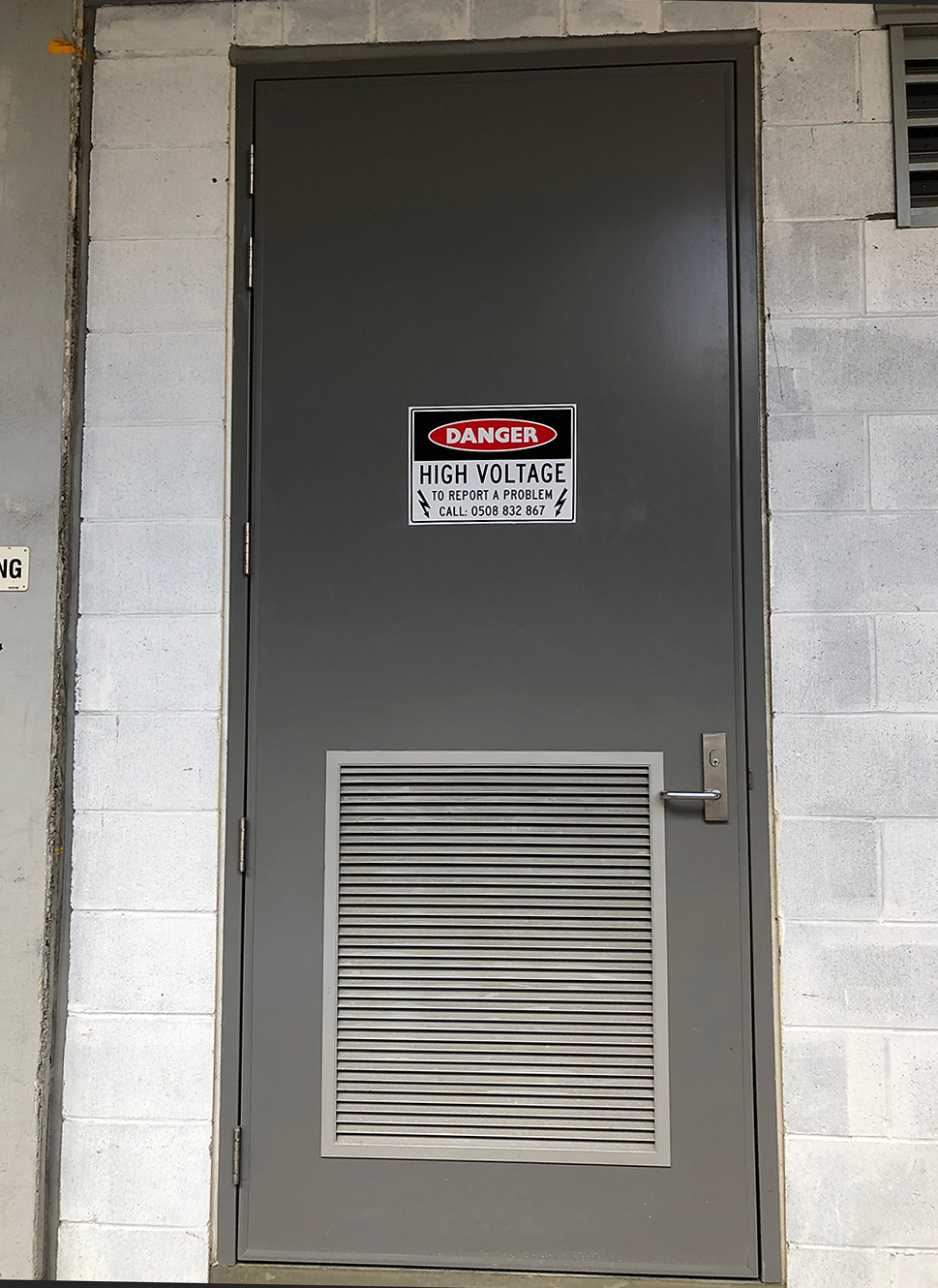 90 Minute Firerated Door — Exterior by NZ Fire Doors EBOSS