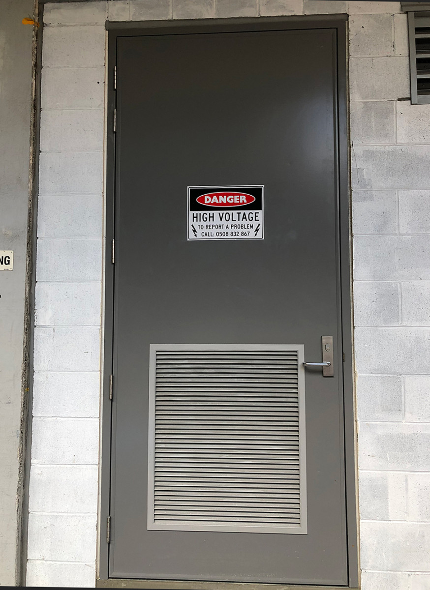 90 Minute Firerated Door — Exterior by NZ Fire Doors EBOSS