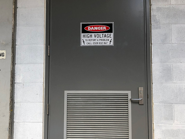 90 Minute Fire-rated Door — Exterior