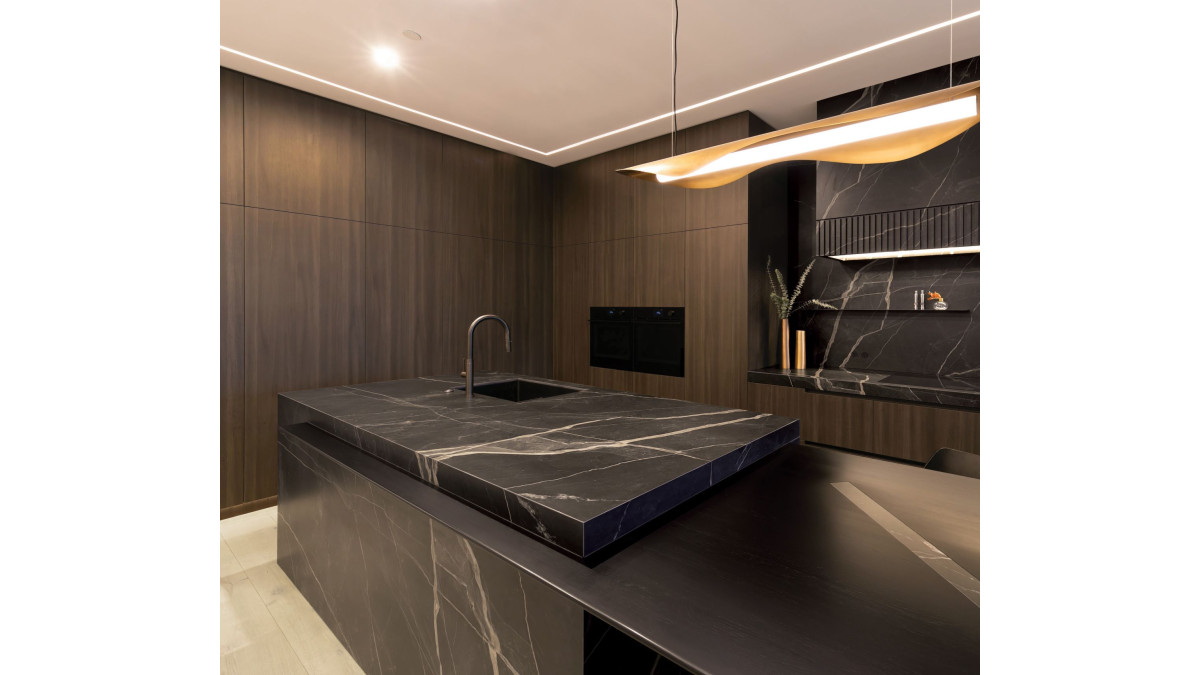 Prime Porcelain Calacatta Black NZ apt sq