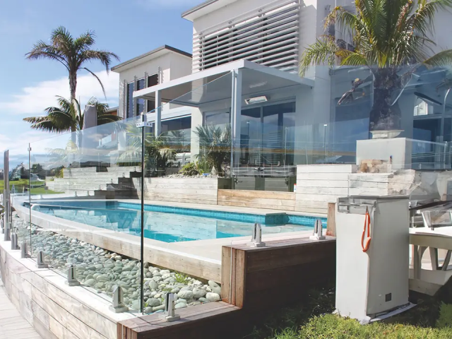 OpusView® SP12® Square Base Mini Post Balustrade
