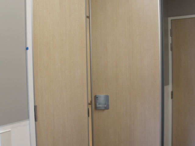 Pacific Hospital Double Action Bifold Doorset
