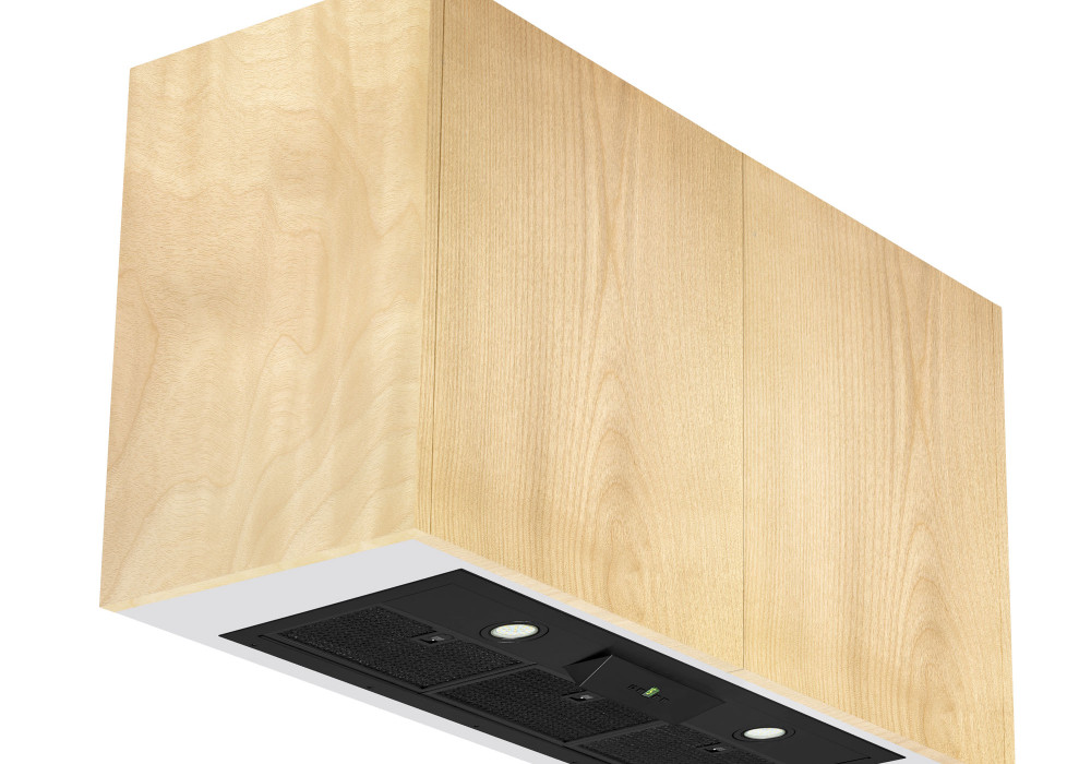 Amore UMLUCIA9B Undermount Rangehood Black — 900mm