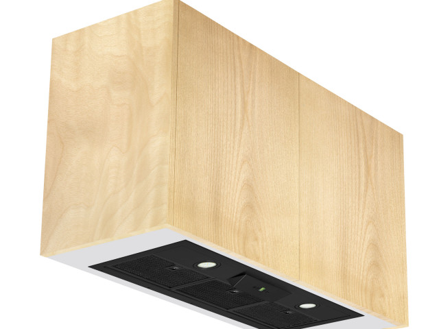 Amore UMLUCIA9B Undermount Rangehood Black — 900mm