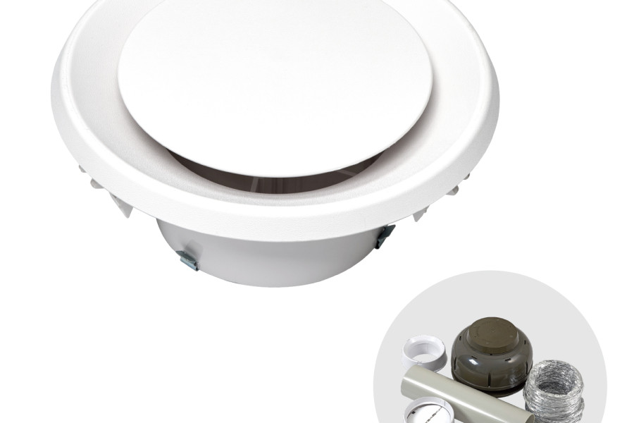 Amore AM500CA Quiet Bathroom Extraction System — Calm