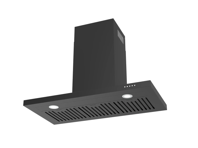 XIT Wall-Mounted 900mm Black 