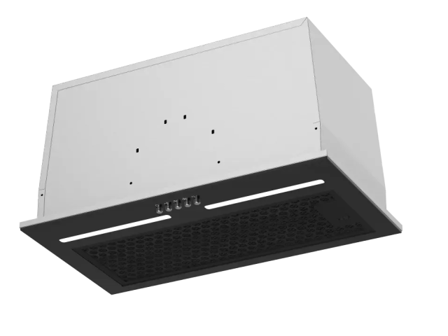 XIT XIT52UM-BGLASS Undermount Rangehood — 520mm Black Glass